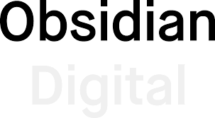 Obsidian digital logo